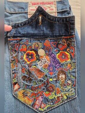 True Religion Blue Jeans